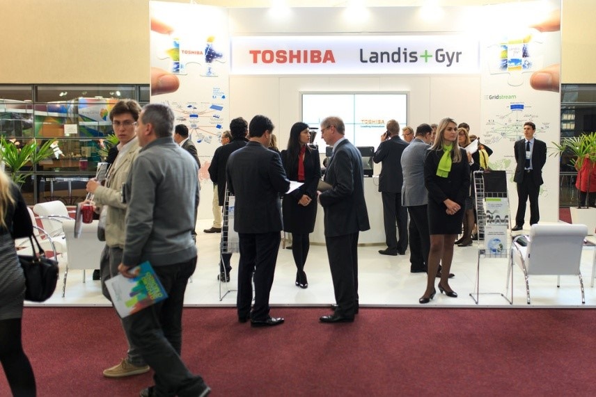 東芝南米社のブース